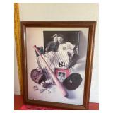 New York Lou Gehrig Framed Print