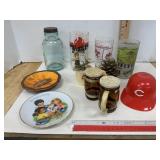 Jars Glasses & Other Deco