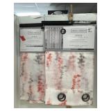 Salon De Maison Sheer Floral Panel Curtains 2