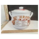 Midwest Home Products Lidded Mushroom Soup T