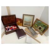 Poker Chips in Case, Photo Book, Landscape with