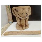 Pottery Elephant Planter