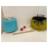 Clackers & 2 45RPM Disc Storage Cases 2