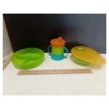 Children's Bowls, & drink cup