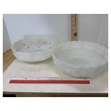Vintage Anchor Hocking Milk Glass Bowls 2