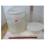 Vintage Cake Carrier & Other To Go