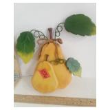 Wooden Pears Wall Decor