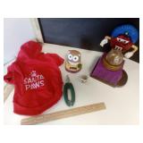 Santa Paws Dog Shirt, Nail Clippers, M&M
