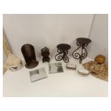 Candle Holders, Mirror Tiles 2, Trinket Boxes 2,