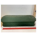 Green Fabric Box Oblong