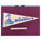St Louis Steamers 30' Felt Pennant