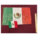 Mexican Tri-Color Flags