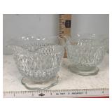 Vintage Indiana Glass Scalloped Bowls 2