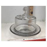 Crystal Glass Cheese / Butter Dome
