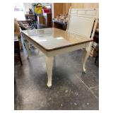 Dining Table & Glass Top H 31ï¿½ W 60ï¿½ D