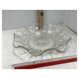 Federal Glass Columbia Ruffled Edge Bowl