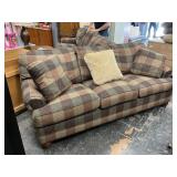 Berne Furniture Couch & Throw Pillows