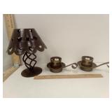Tea Light Metal Lamp & Tealight/ Votive Holders