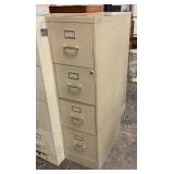 Metal 4 Drawer Filing Cabinet