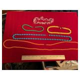 Assorted Brite Colorful Necklaces & Chokers