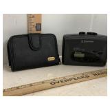 Sassoon Wallet & Emerson AC2175 Cassette Player
