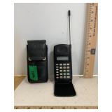 Vintage Fujitsu Cell Phone & Case