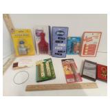 Phrase Stamp, Combs, Barrett, Diaper Pins, Dice