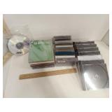 Cds, Recorded Cassettes, Empty Cd Cases &