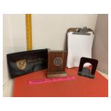 Indiana University Wooden Plaque First Money Bag