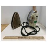 Vintage Proctor Silex Iron & Rest Model 10903