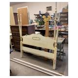 French Provincial Head/Footboard & Frame Full