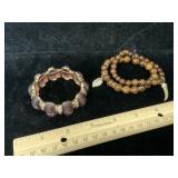 Bracelets Browns & Purples