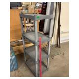 4 Tier Plastic Shelving