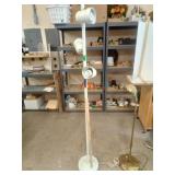 White Metal Floor Lamp