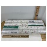Wallpaper Floral 4 Rolls Unopened