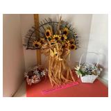 Faux Floral Decor