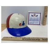 Montreal Expos Souvenir Helmet & Americanï¿½s Creed