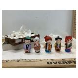 Chinese Folk Art Clay Figurines