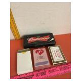 Budweiser Darts & Playing Cards