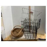 Wire Baskets & Wicker Basket
