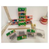 C.7 Holiday Bulbs on pkgs 11, Ornament Hooks 4