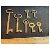 Antique Brass Keys