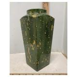 Ceramic Vase Yellow Speckle