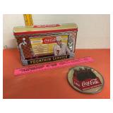 Coca Cola Tin & Sun Catcher