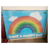 HAVE A HAPPY DAY Framed Art