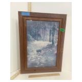 Wooded Landscape by JenKins in Frame