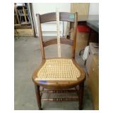 Cane Seated Wooden Chair