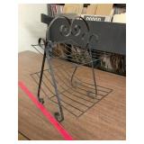 Metal Magazine Rack