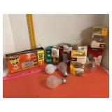 Various Light Bulbs & Raid Fogger
