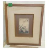 JapaneseBirds & Flowers Asian Wall Art Framed &
